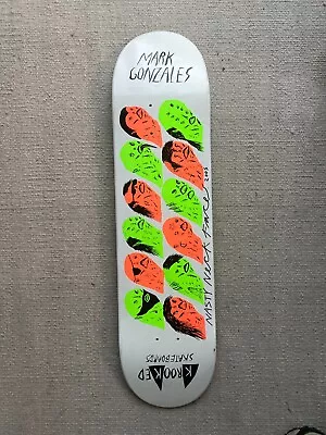 Krooked Skateboards Deck Mark Gonzales X Neckface / Signed 2x • $2500