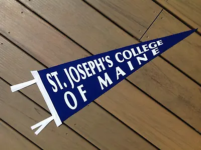 Clean ST JOESEPH'S COLLEGE OF MAINE PENNANT       The Monks   Of Standish Maine • $30