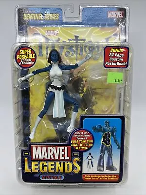 MYSTIQUE Marvel Legends Xmen 6” Action Figure Sentinel BAF ToyBiz NEW B50 • $42.99