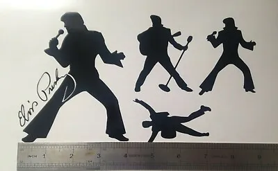 £3 • Buy 1x Sheet Elvis Presley Fan King Vinyl Sticker Decal Graphic Window Laptop Music
