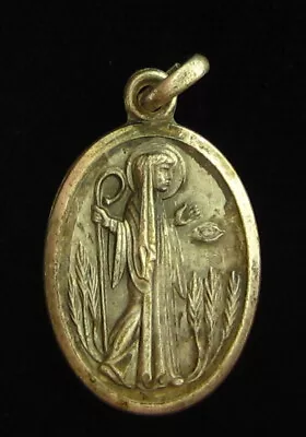 Vintage Saint Odilia Medal Religious Holy Catholic • $7.99