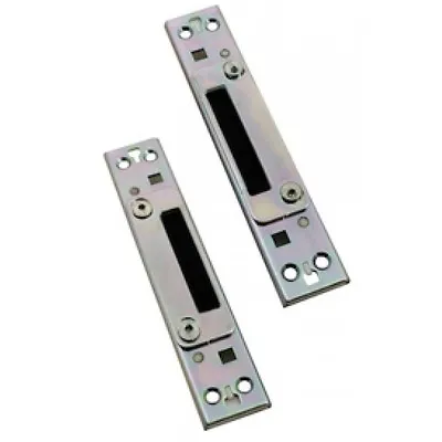 Pair Of Universal Upvc Door Lock Hook / Bolt Keeps / Receiver Striker Plates • £8.98