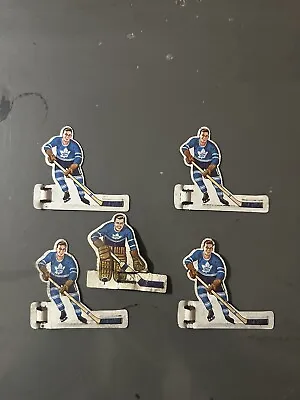 Vintage 1960's Coleco Table Hockey Players Toronto Maple Leafs Nhl • $25