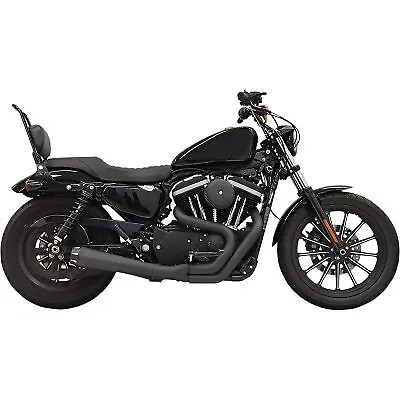 Bassani Black Road Rage Gen II 2-into-1 Exhaust System Harley XL Sportster 86-03 • $879.95