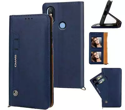Xiaomi Mi 6X / Xiaomi Mi A2 Leather Wallet Case Front Pocket 6 Cards • $10.95
