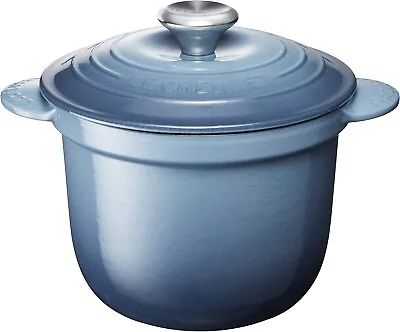 Le Creuset Cocotte Every 18 Marine Blue 2L 18cm Knob Pot New • £176.13