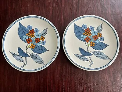 2 Vintage Mikasa Cordon Bleu HYDRANGEA 10” Dinner Plates CG502 • $24