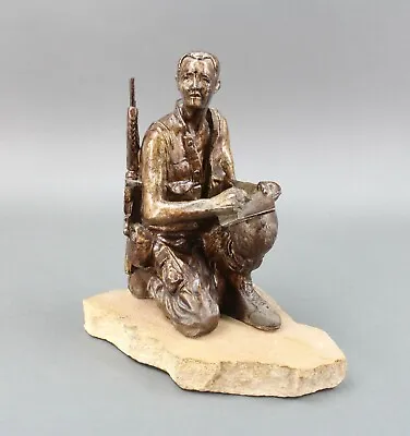 Doug Scott  Dear Mom And Dad  Bronze Vietnam Veterans Memorial Statue Sculpture  • $610.29