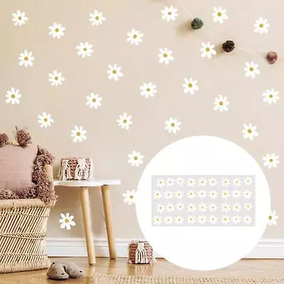 Daisy Wall Decals Daisy Stickers For Girls Bedroom Kids Room Wall Decoration • £9.20