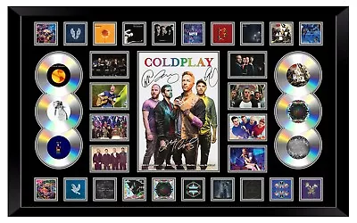 Coldplay Viva La Vida X&y Poster Signed Limited Edition Framed Memorabilia • $220