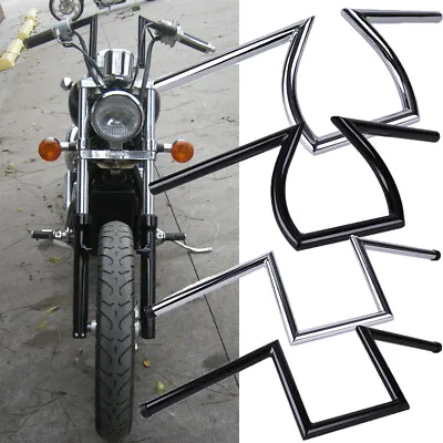 Universal Motorcycle 1  7/8  Drag Handlebar ZBar Ape Hanger For Harley Sportster • $50.30