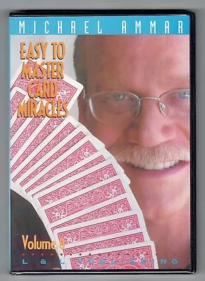 Easy To Master Card Miracles Volume 8 By Michael Ammar - New Magic DVD • $14.95