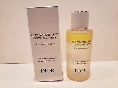 Dior~Purifying Nymphea-Infused ~ Eye & Lip Makeup Remover ~ 4.2 Oz ~ NIB • $28.99