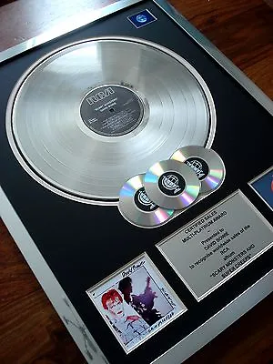 £174.99 • Buy David Bowie Scary Monsters Lp Multi Platinum Disc Record Award Album