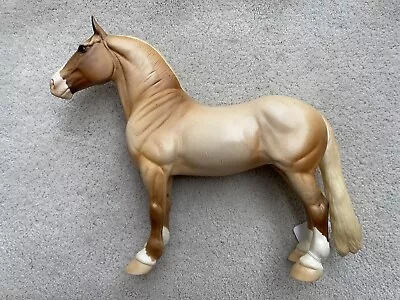 Breyer Peter Stone Horse Buckingham Palomino Standing Drafter Long Tail Jubilee • $843.04