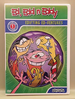 Ed Edd N Eddy Volume 1: Edifying Ed-Ventures (DVD 2005) Cartoon Network • $15.99