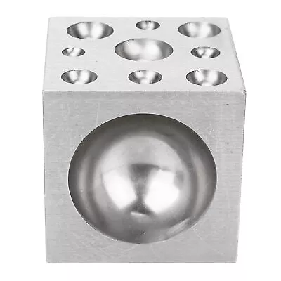 (60x60mm/2.4x2.4in)Square Dapping Block Jeweler Metal Forming Shaping Tool SLS • £55.55