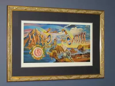 The Doors - Hand Signed & Framed By Artist (joe Garnett)  Full Circle  Litho • $899