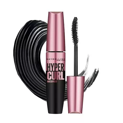Maybelline New York Mascara Curls Lashes Highly Pigmented Colour Long-lastin • $32.36