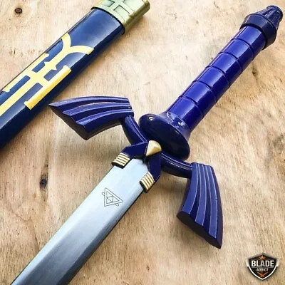 39  Zelda Replica Twilight Princess Master Sword DELUXE Link Hylian Blade Knife • $56.95