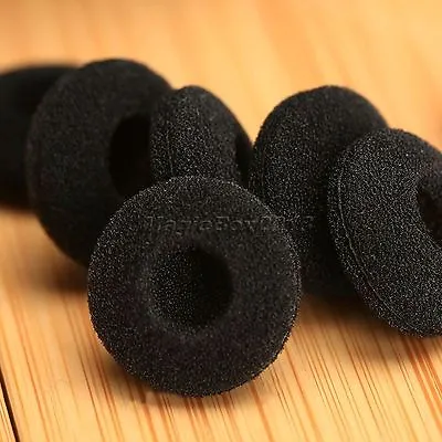 30pcs Replacement Headphone Earpads Headset Foam Covers Ear Pads Cushion 15mm • £2.39