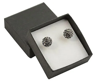 Boxed Disco Ball Rhinestone Encrusted Jewellery Earrings Costume Jewellery  • $4.51