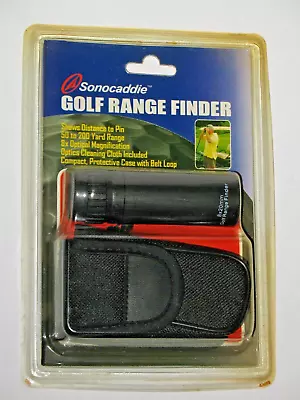 Sonocaddie - Golf Range Finder 8x20mm - 50 To 200 Yard Range With Belt Loop Case • $24.95