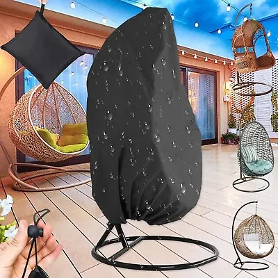 Egg Chair Cover Waterproof Heavy Duty Hanging Egg Chair Cover Garden Outdoor • £10.95