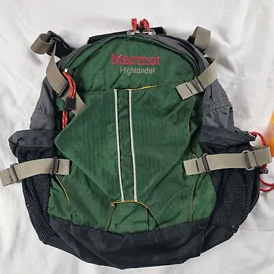 Marmot Highlander Green Lumbar Waist Pack Hiking Camping Trails Outdoors • $49.95