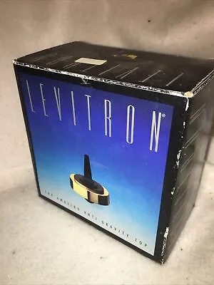 LEVITRON ~ THE AMAZING ANTI-GRAVITY TOP  In Original Box Missing Shims • £0.80