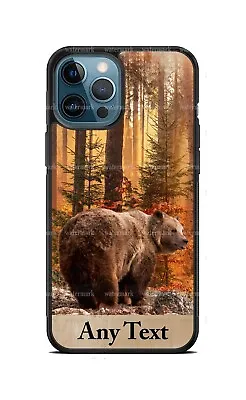 Grizzly Bear Wild Animal Fall Harvest Phone Case For IPhone 14 Samsung Google 4 • $22.98