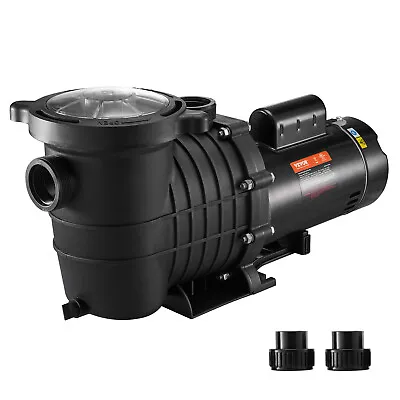 VEVOR Swimming Pool Pump 2HP 2-Speed Filter Pump W/Strainer For In/Above Ground • $182.89