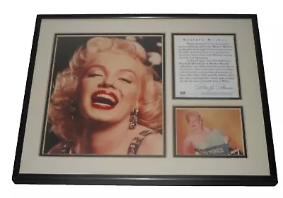 OSP Publishing 1995 Marilyn Monroe Framed & Matted Photos Plaque RARE • $69.99