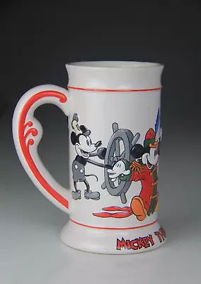 Vintage Disney Mickey Mouse  Mickey Through The Years  Stein/Mug Ceramarte • $12.99