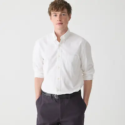 J Crew Broken-in Organic Cotton Oxford Shirt ~ NEW ~ Classic Fit ~ S / M / L   • $39.99