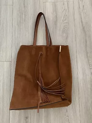 Womens Country Road Suede Bag Chesnut Colour Never Used.RRP $195 • $69