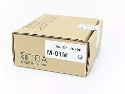 TOA M-01M Microphone Input For 900 Series Amps *NEW* • $69.99