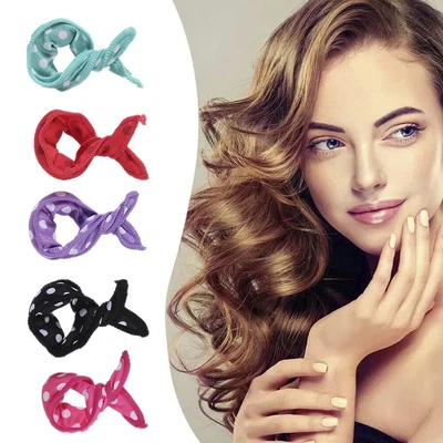 $18.17 • Buy 20pcs Girl Dotted Soft Foam For Women DIY Home Reusable Easy Use Hair Roller Set