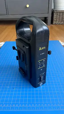 $140 • Buy IKAN C-2KS V-Mount Dual Battery Charger With XLR Output