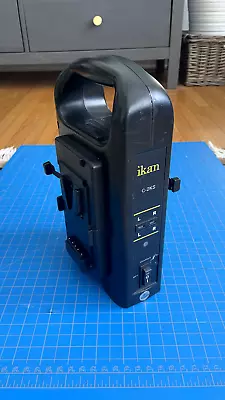 $140 • Buy IKAN C-2KS V-Mount Dual Battery Charger With XLR Output