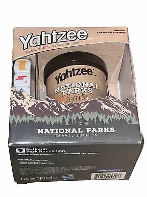 NEW Yahtzee Dice Game National Parks Travel Edition • $16.99