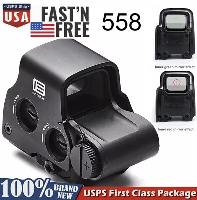 EXPS3-2  Holographic Sight 558 Red Green Dot Sight Tactical Hunting Scope Clone • $44.99