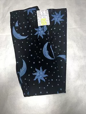 LulaRoe OS Blue Black Moon Sun Stars Celestial Leggings HTF🦄 2-12 New One Size • £38.60