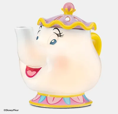 Scentsy DISNEY Beauty And The Beast Mrs Potts Tea Pot Warmer NEW Rare LE • $89.99