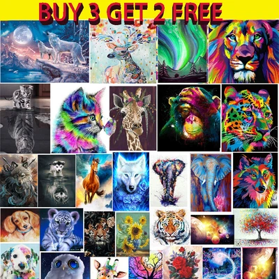 £4.99 • Buy Full Drill 5D Diamond Painting Embroidery Picture Art Cross Stitch DIY Kit