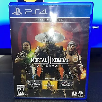 Mortal Kombat 11: Aftermath Kollection - Sony PlayStation 4 PS4. TESTED. • $11.99