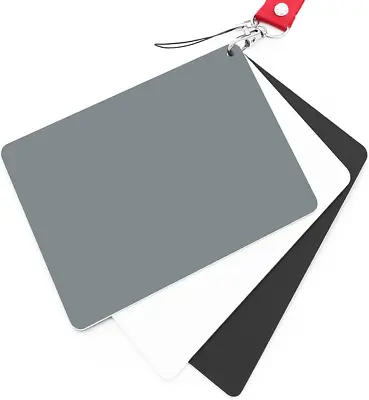 £13.84 • Buy Anwenk Grey Card White Balance Card 18% Exposure Photography Card 5X4  Custom