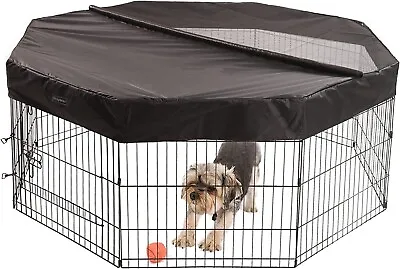 $59.99 • Buy Dog Playpen Cover Puppy Playpen Cover Sun Rain Proof Cover Outdoor Indoor Fits