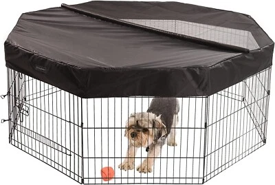 $59.99 • Buy Dog Playpen Cover Puppy Playpen Cover Sun Rain Proof Cover Outdoor Indoor Fits
