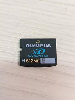 Genuine Olympus H 512MB XD PictureCard Memory Card For Olympus FujiFilm • £19.99